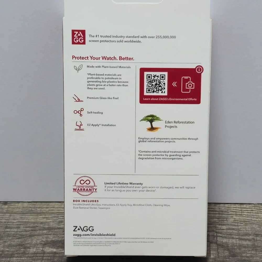 Zagg Invisible Shield Ultra Eco Apple Watch Ultra (2022) 49mm Screen Protector